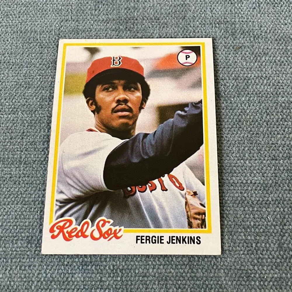 1978 Topps Red Sox Baseball Card Trading Card